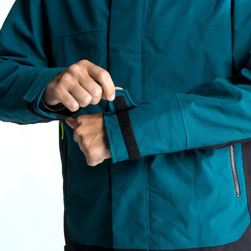 Tribord Blouson De Voile - Veste De Pluie Sailing 500 Homme Pétrole Jaune 9 Tribord Blouson De Voile - Veste De Pluie Sailing 500 Homme Pétrole Jaune – Image 9