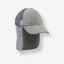 Casquette De Pêche Pliante - FC 500 F Grise -Magasin De Matériel De Pêche casquette de peche pliante fc 500 f grise 4