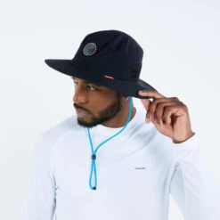 Tribord Chapeau Bateau Sailing 500 Adulte Voile Noir -Magasin De Matériel De Pêche chapeau bateau sailing 500 adulte voile noir 2