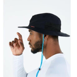 Tribord Chapeau Bateau Sailing 500 Adulte Voile Noir -Magasin De Matériel De Pêche chapeau bateau sailing 500 adulte voile noir 4