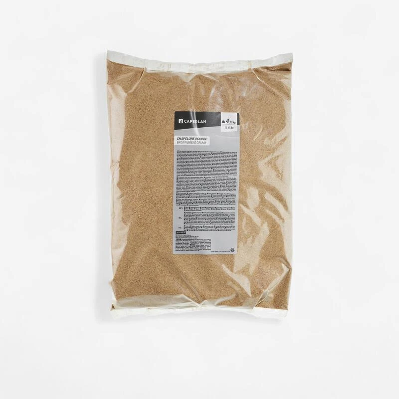 CHAPELURE ROUSSE 4,75 KG POUR LES PECHES AU COUP 1 CHAPELURE ROUSSE 4,75 KG POUR LES PECHES AU COUP