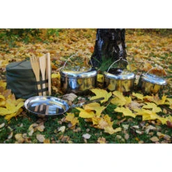 EAGLE Products Ensemble De Poêles En Acier Inoxydable - 4 Pièces - LAVVU -Magasin De Matériel De Pêche eagle products ensemble de poeles en acier inoxydable 4 pieces lavvu 3