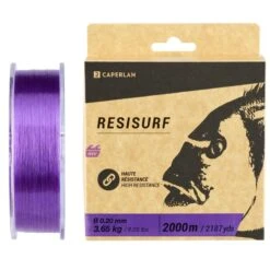 Fil Pêche En Surfcasting Violet RESISURF -Magasin De Matériel De Pêche fil peche en surfcasting violet resisurf 2
