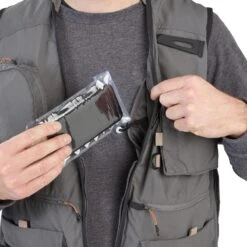 GILET De Pêche 500 Gris 16 GILET De Pêche 500 Gris -Magasin De Matériel De Pêche gilet de peche 500 gris 7