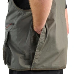 Gilet De Pêche - FV 100 Kaki -Magasin De Matériel De Pêche gilet de peche fv 100 kaki 4