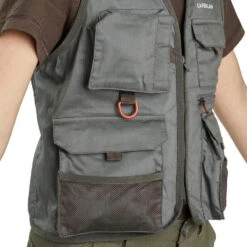 Gilet De Pêche Junior - FV 100 S Kaki 12 Gilet De Pêche Junior - FV 100 S Kaki -Magasin De Matériel De Pêche gilet de peche junior fv 100 s kaki 5