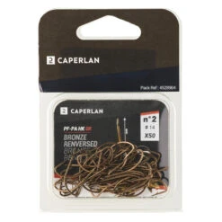 HAMEÇON SIMPLE BRONZE RENVERSE NON MONTE PA HK 0R X50 -Magasin De Matériel De Pêche hamecon simple bronze renverse non monte pa hk 0r x50 6