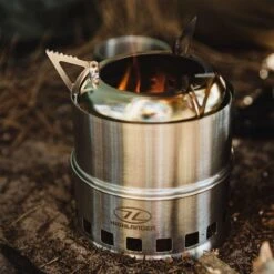Highlander Cabar Bushcraft Réchaud à Gaz Bois -Magasin De Matériel De Pêche highlander cabar bushcraft rechaud a gaz bois 5