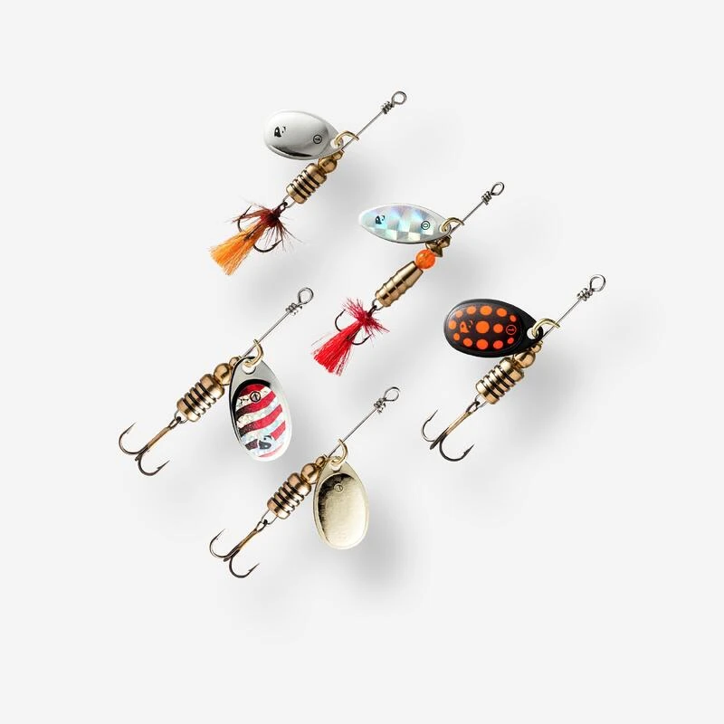 KIT CUILLERS TOURNANTES PÊCHE DES CARNASSIERS SVARTAN NEW 1 KIT CUILLERS TOURNANTES PÊCHE DES CARNASSIERS SVARTAN NEW