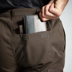 PANTALON CARGO RESISTANT STEPPE 300 MARRON -Magasin De Matériel De Pêche pantalon cargo resistant steppe 300 marron 7