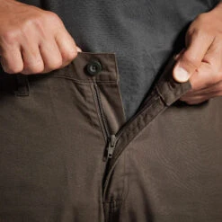 PANTALON CARGO RESISTANT STEPPE 300 MARRON -Magasin De Matériel De Pêche pantalon cargo resistant steppe 300 marron 9