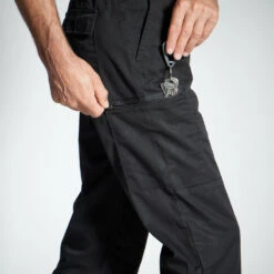 PANTALON CARGO RESISTANT STEPPE 300 NOIR 14 PANTALON CARGO RESISTANT STEPPE 300 NOIR -Magasin De Matériel De Pêche pantalon cargo resistant steppe 300 noir 5