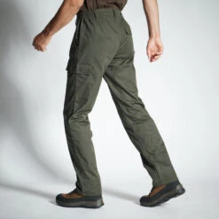 PANTALON CARGO RESISTANT STEPPE 300 VERT -Magasin De Matériel De Pêche pantalon cargo resistant steppe 300 vert 2