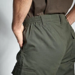 PANTALON CARGO RESISTANT STEPPE 300 VERT -Magasin De Matériel De Pêche pantalon cargo resistant steppe 300 vert 5