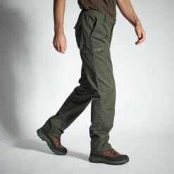 PANTALON CARGO RESISTANT STEPPE 300 VERT -Magasin De Matériel De Pêche pantalon cargo resistant steppe 300 vert 8