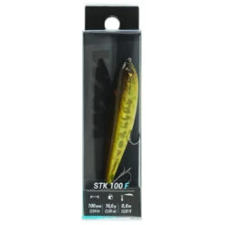 POISSON NAGEUR STICKBAIT WXM STK 100 F BLACK BASS -Magasin De Matériel De Pêche poisson nageur stickbait wxm stk 100 f black bass 3
