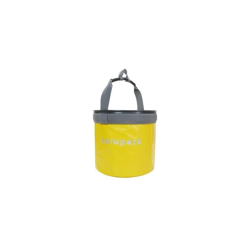 Seau Souple & Pliable 15L Jaune Zulupack 1 Seau Souple & Pliable 15L Jaune Zulupack