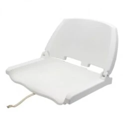 SIÈGE PILOTE RABATTABLE BLANC