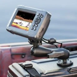 Ram Support Horizontal Pour Sondeurs LOWRANCE HOOK²-4 Et REVEAL 5 Boule C -Magasin De Matériel De Pêche support horizontal pour sondeurs lowrance hook 4 et reveal 5 boule c 4