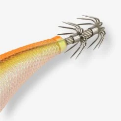 Turlutte Coulante Shallow EBIKA 3.0/120 Orange Fluo Pêche Des Seiches/calamars -Magasin De Matériel De Pêche turlutte coulante shallow ebika 30120 orange fluo peche des seichescalamars 2